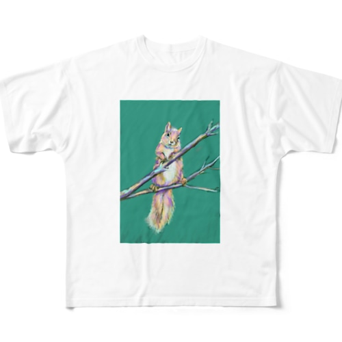りすさん　2 All-Over Print T-Shirt