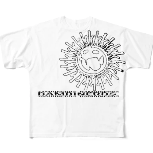 @k4knockknock フルグラフィックTシャツ