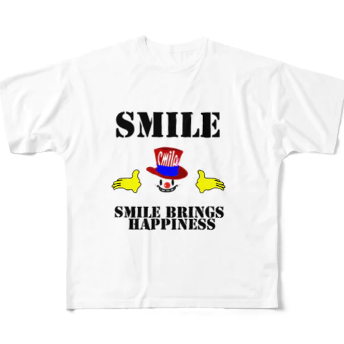 smileグッズ フルグラフィックTシャツ