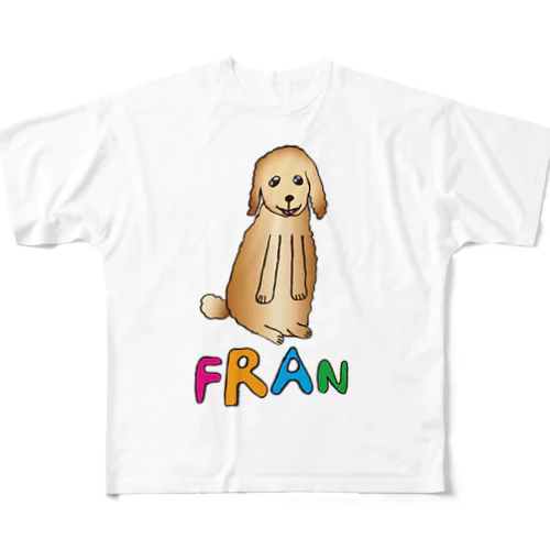 愛しのフランフラン♪ フルグラフィックTシャツ