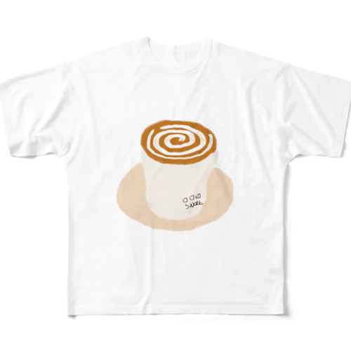 Slightly sweet iced American coffee All-Over Print T-Shirt
