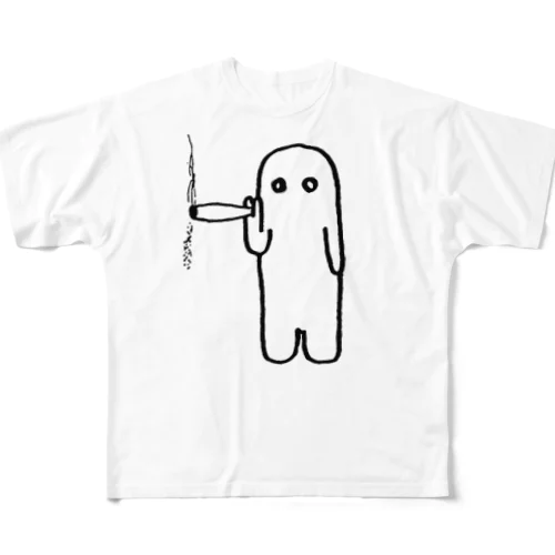 スモーカー All-Over Print T-Shirt