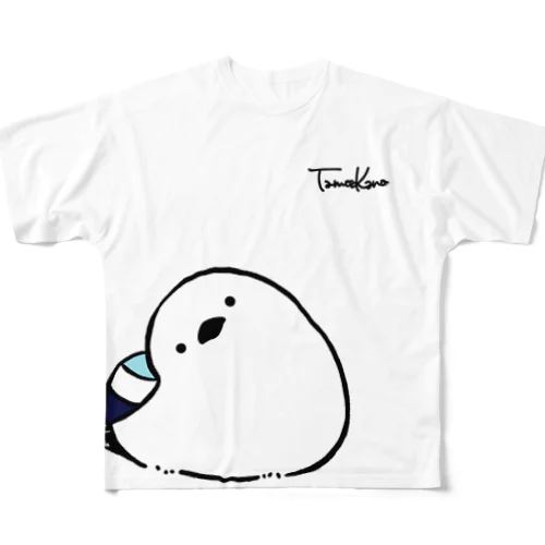 もっと！タモエナガTシャツ All-Over Print T-Shirt