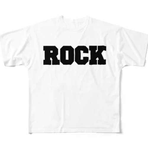 ROCK ロック　69 All-Over Print T-Shirt