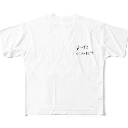 テンポ42 フルグラフィックTシャツ