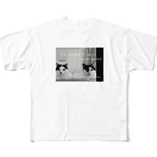 猫達の時間 All-Over Print T-Shirt