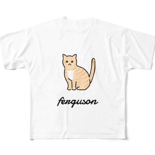 ferguson フルグラフィックTシャツ