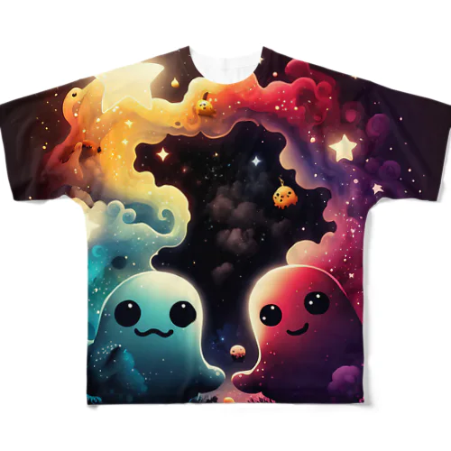 CuteStars03 フルグラフィックTシャツ