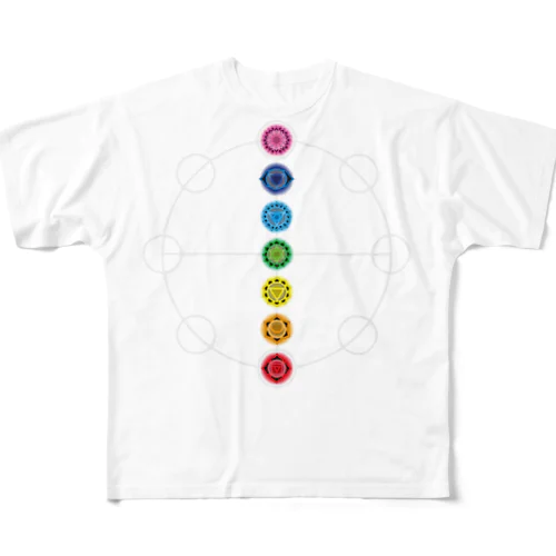 輪 All-Over Print T-Shirt