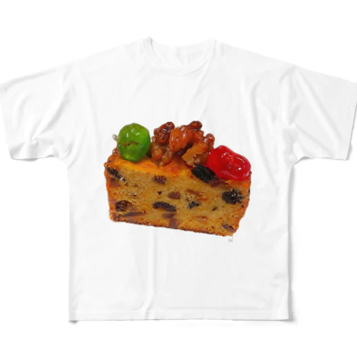 心ときめくフルーツケーキ All-Over Print T-Shirt