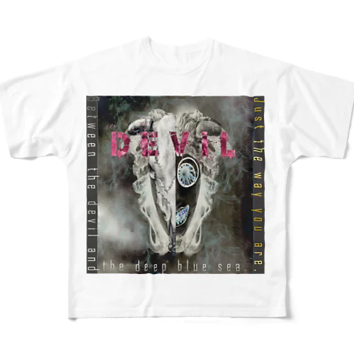 DEVIL　「Just the way you are .」 フルグラフィックTシャツ