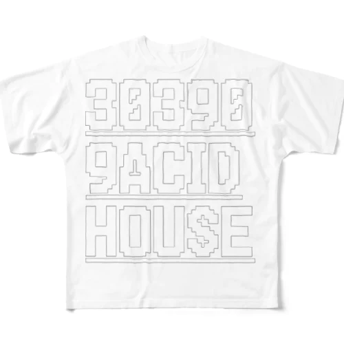 303909ACIDHOUSE All-Over Print T-Shirt