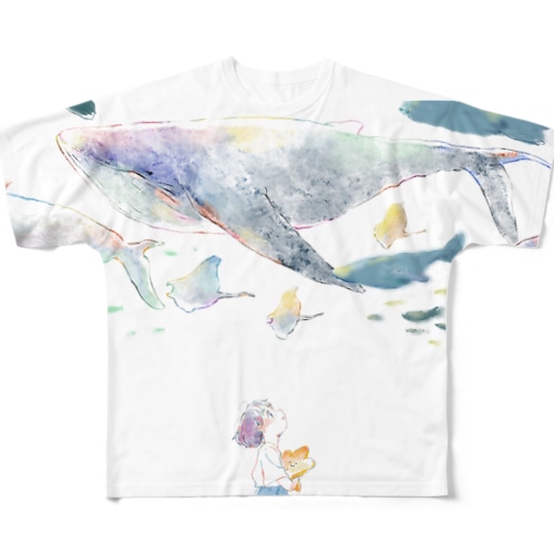 祝福のまなざし（織声） All-Over Print T-Shirt