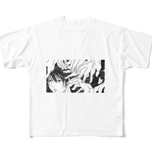 かいいくん フルグラフィックTシャツ