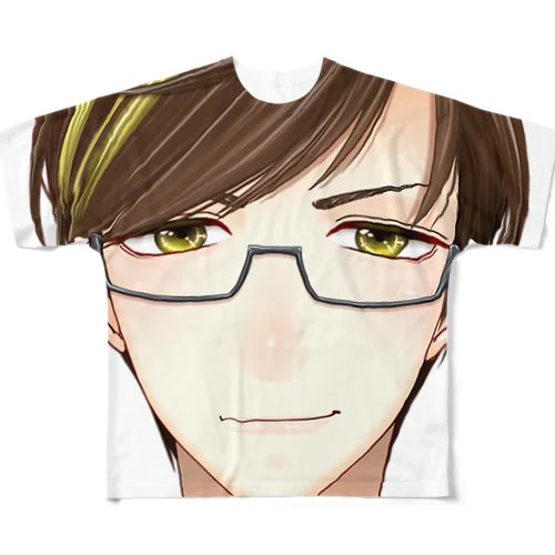 ヴァン・T－チャー（ドデカ） All-Over Print T-Shirt