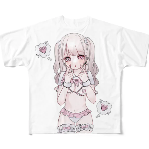 フリルちゃん🎀 フルグラフィックTシャツ