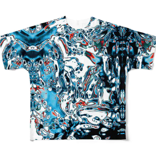 水 All-Over Print T-Shirt