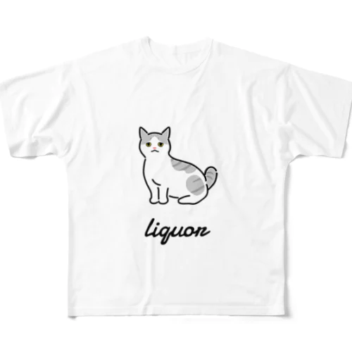 liquor フルグラフィックTシャツ