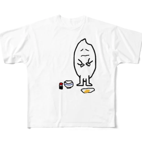 失敗コメ フルグラフィックTシャツ