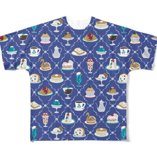 𝐊𝐢𝐬𝐬𝐚 𝐩𝐚𝐭𝐭𝐞𝐫𝐧 All-Over Print T-Shirt