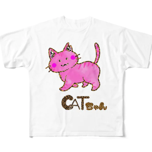 広熨斗隼人のCATちゃん１ All-Over Print T-Shirt