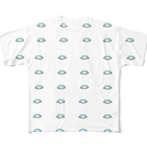 MIMIQURU ミミキュル All-Over Print T-Shirt