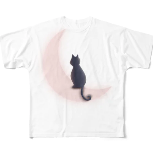 かわいい猫のTシャツを手に入れて、毎日のファッションをアップグレードしよう！ フルグラフィックTシャツ