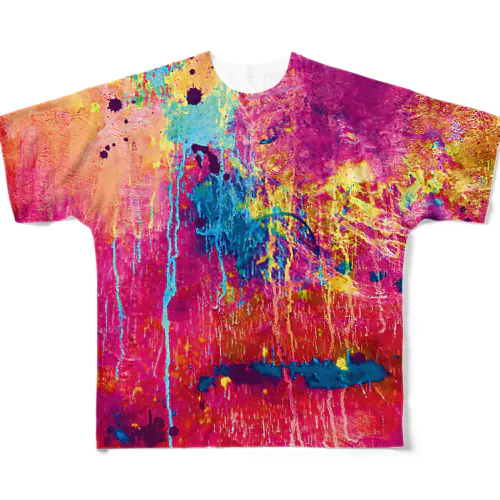 残像pinkkkkkkkkkkkkkkkkkk All-Over Print T-Shirt