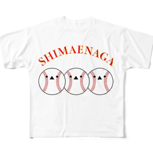 SHIMAENAGA フルグラフィックTシャツ