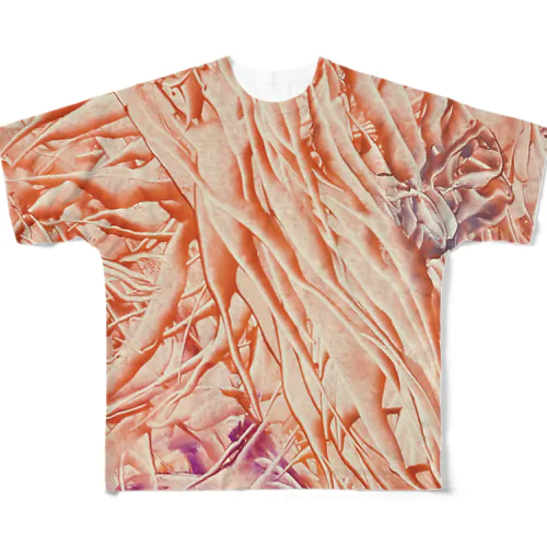 子宮内膜Ａ All-Over Print T-Shirt