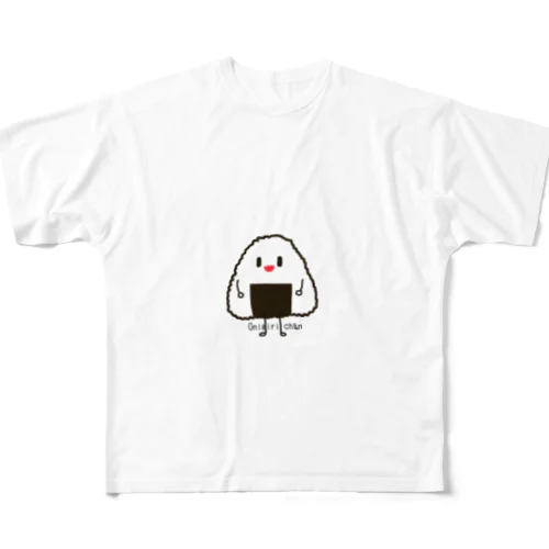 Onigiri chan （おにぎりちゃん） フルグラフィックTシャツ