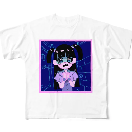 くらいGIRL フルグラフィックTシャツ