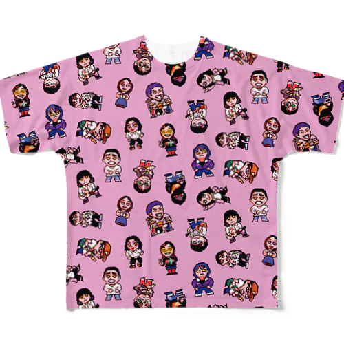 ピースメーカー　ピンク All-Over Print T-Shirt