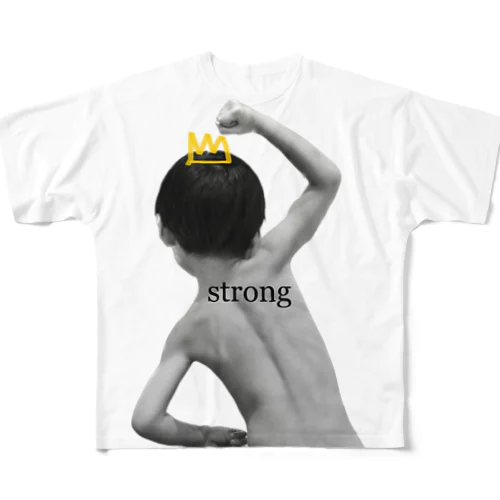 storong All-Over Print T-Shirt