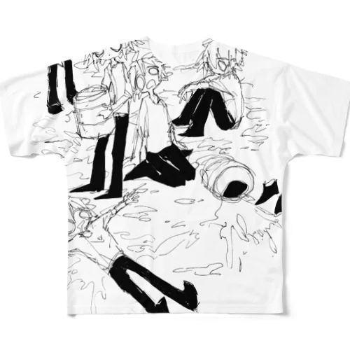 増殖 All-Over Print T-Shirt