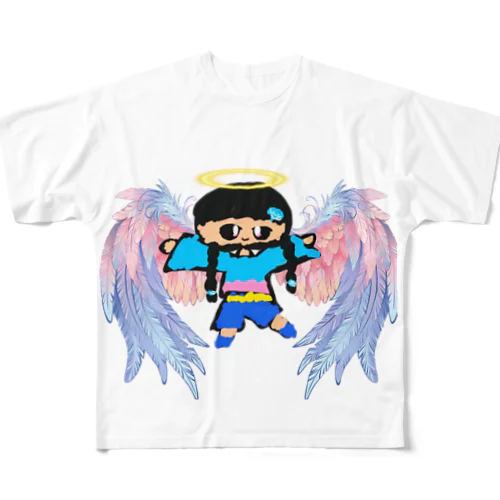 雲の妖精🧚‍♀️ フルグラフィックTシャツ