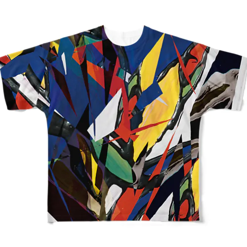 【C-series】YOH model ／ 冨永ボンド All-Over Print T-Shirt