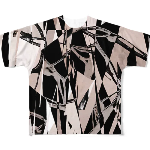 【C-series】CHICCHI model ／ 冨永ボンド All-Over Print T-Shirt