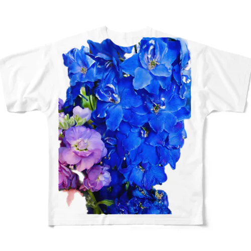  Blue Blue Blue All-Over Print T-Shirt