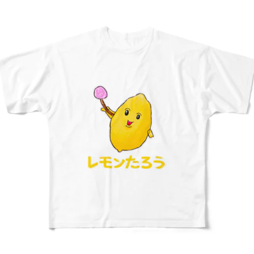 レモンたろう フルグラフィックTシャツ