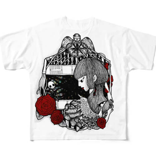 都和子の1st Album『劇中劇』ジャケット All-Over Print T-Shirt