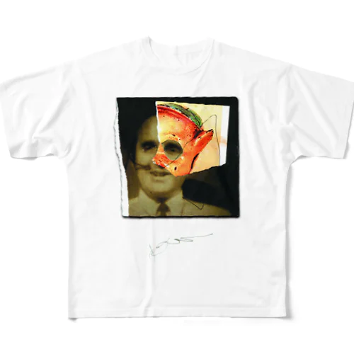 PAPER COLLAGE-07 フルグラフィックTシャツ