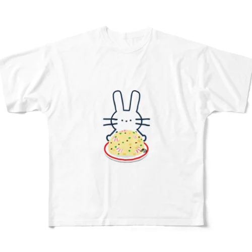 ちゃはーん✖️チャーハン フルグラフィックTシャツ