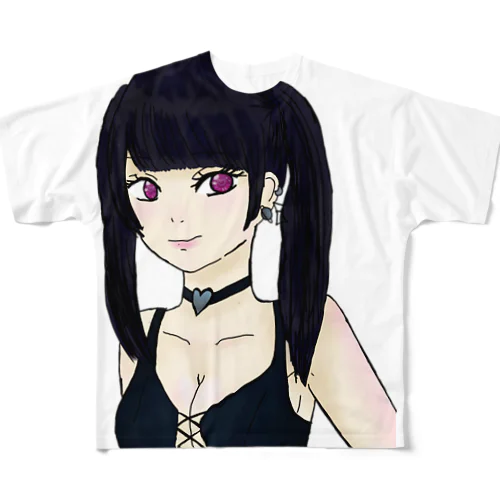 サキュバスちゃん All-Over Print T-Shirt