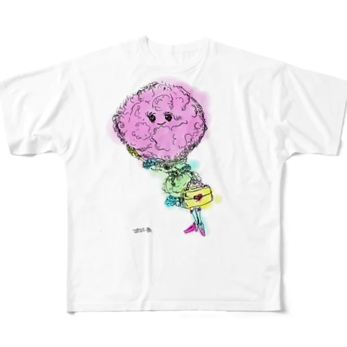 あわびちゃん All-Over Print T-Shirt