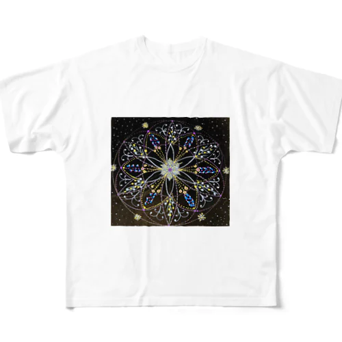 開運マンダラ(恋愛運) All-Over Print T-Shirt