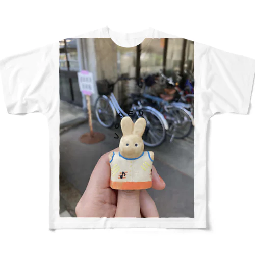 🗳🐇🚲 フルグラフィックTシャツ