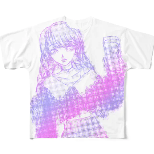 HANIKO フルグラフィックTシャツ