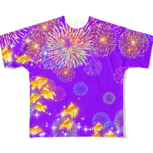 HANABI DREAM フルグラフィックTシャツ