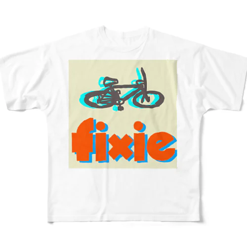 fixie All-Over Print T-Shirt